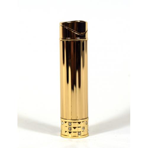 Colibri Allure Ladies Soft Flame Lighter - Polished Gold